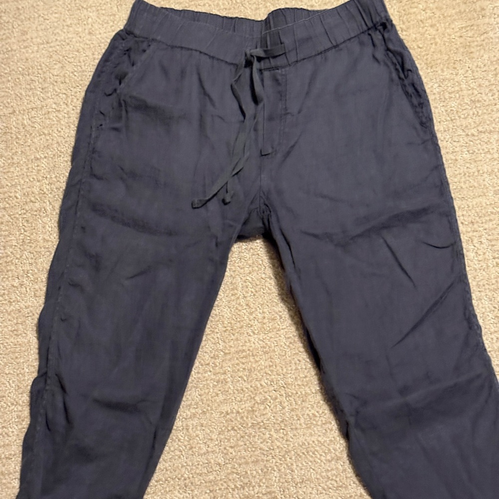 Caslon Women’s Tulip Hem Linen Pants